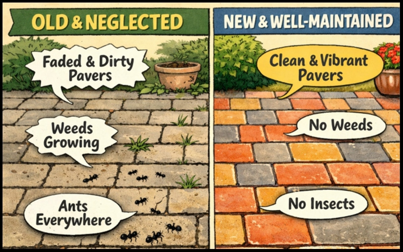 your outdoor pavers